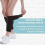 Fasce compressive per polpacci regolabili con 5 cinghie per gambe, ideali per linfedema e gonfiore. 5