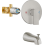 Ensemble de garniture de robinet de douche rond, modèle 2026, avec bec de baignoire à commande par traction. 1