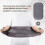 Rechargeable Heating Massage Belt with Red Light Therapy Adjustable Warm Compress Controller 5
