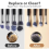 2026 Latest Model Electric Makeup Brush Cleaner Machine, Powerful Friction 5