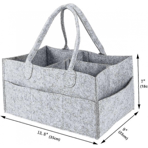 Panier de rangement pliable pour couches bébé, style moderne, portable 1
