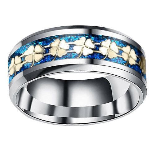 1Pc Titanium Steel Ring Chic Ring for Adults 1