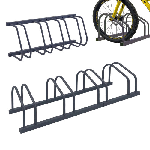 Fahrradständer, Boden- oder Wandmontage, Stahl, bis zu 65 mm 1