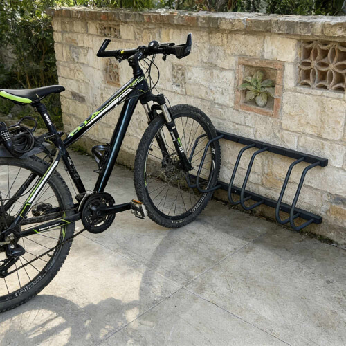 Fahrradständer, Boden- oder Wandmontage, Stahl, bis zu 65 mm 2
