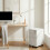 Abschließbarer Rollcontainer aus Stahl, 3 Schubladen 3