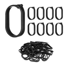 50 Pack Gazebo Curtains Hooks Plastic Shower Curtain Rings Hooks Outdoor Gazebo Replacement Parts Accessories