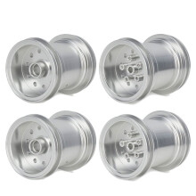 Aluminum Alloy Front Rear Wheel Hub Rims for CW-01 Lunch Box Midnight Pumpkin 1/12 Tire RC Car Upgrade Parts