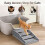 Adjustable Litter Box Step, Elevated Cat Ramp/Stairs with Filter Function, Anti-Tracking, Fits Automatic Litter Boxes 2