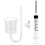 Aquarium CO2 Diffuser Acrylic Transparent Fine Water Tank CO2 Anti Reverse Diffusion Atomizer Water Injection Atomizer L 2