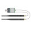 Módulo SIMCom 4G LTE Cat-4 con Antena + Placa de Expansión USB, Cobertura Global, Conector GNSS M.2 2