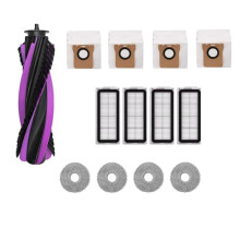 Main Brush Dust Bag Filter Mop Cloth for JONR P20 PRO Vacuum Parts Accessories