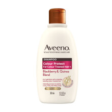 Aveeno Scalp Soothing Haircare Colour Protect Shampoo, Blackberry & Quinoa Blend, for Colour Treate