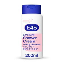 E45 Shower Cream for Dry, Sensitive, and Itchy Skin - Moisturising Body Wash for Men and Women - He