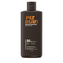 Piz Buin Moisturising Sun Lotion SPF 30 (200ml), Water-Resistant Piz Buin 30 Sunscreen with Advance