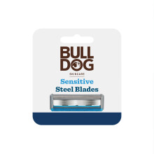 Bulldog Skincare Sensitive Men's Razor Refills, With 5 Tempered Steel Blades on Each of the Four Re
