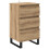VidaXL vidaXL Sideboard with Drawer Artisan oak Engineered wood 5