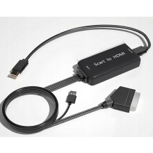 Konwerter Scart na HDMI z kablem HDMI 720P/1080P