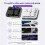 Mechanical 5 Keys RGB Shortcut Keyboard Multi-Functional Customizable Keypad for Drawing and Gaming Peripherals Black 4