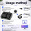 Mechanical 5 Keys RGB Shortcut Keyboard Multi-Functional Customizable Keypad for Drawing and Gaming Peripherals Black 9
