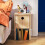 IKEA LOMSK Bedside Table 30x30x50cm 1