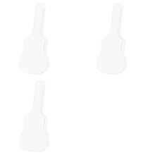3X Copertura Antipolvere per Chitarra Custodia Protettiva Trasparente Traslucida Antipolvere Impermeabile per Chitarra Elettrica Acustica