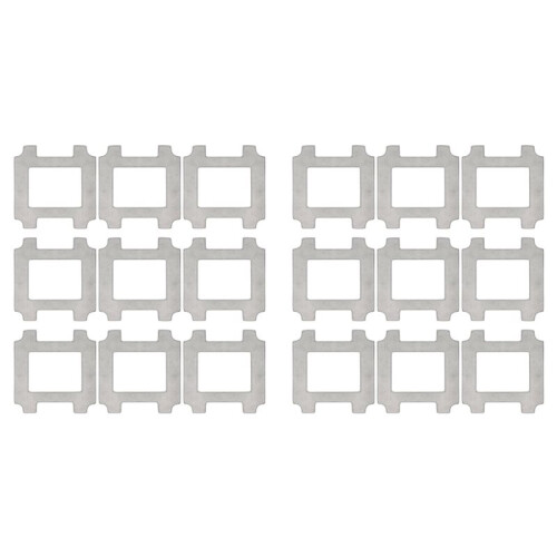18Pcs Window Rags for  Winbot W2S/ W2S PRO Robot Vacuum Cleaner, Replacement Mop Pad Cloths Accessories