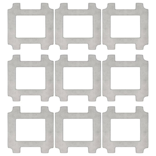 18Pcs Window Rags for  Winbot W2S/ W2S PRO Robot Vacuum Cleaner, Replacement Mop Pad Cloths Accessories 1