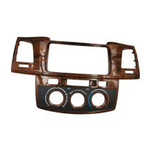Wood Color Dash AC Frame 55420-0K380 for  Hilux Vigo 2004-2015 Center Air Conditioner Vent Faceplate Interior Trim