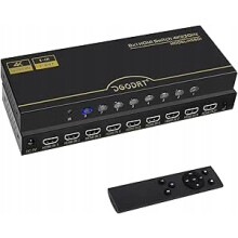Przełącznik HDMI 4K 30 Hz, przełącznik HDMI 8 w 1, 8 portów