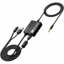 Konwerter optyczny na 3,5 mm 192 kHz DAC, cyfrowo-analogowy audio PROZOR