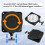 1 pack 2207003 Low-Profile Rotating Base Compatible with Canon 3991913 3