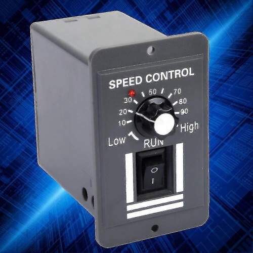PWM DC Motor Speed Controller 12V-48V 10A with Reversible Switch &amp; Forward/Reverse Regulator Control 2