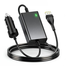 Autolader 12V-24V, compatibel met Resmed AirSense 11 CPAP, AirSense 11 AutoSet/Elite, AirMini DC-adapter en vervangend netsnoer voor CP