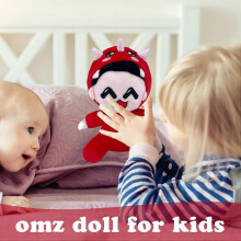 Anime pluche speelgoed, Omz Plushies zachte pluizige popfiguur, decoratief kussen voor kinderen en volwassenen, verjaardagscadeau 30 cm