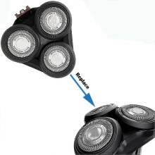 Ersatzscherköpfe, komplett, kompatibel mit Philips Rasierern der Serie 5000 (S5xxx), geeignet für Rasierer der Serie 5000 (25-26 Zoll).