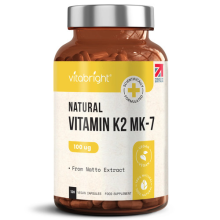 Vitamin K2 MK-7 Tablets 100mcg - 120 Capsules - 4 Months Supply