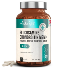Glucosamine and Chondroitin - 180 Capsules - High Strength Sulphate MSM Complex
