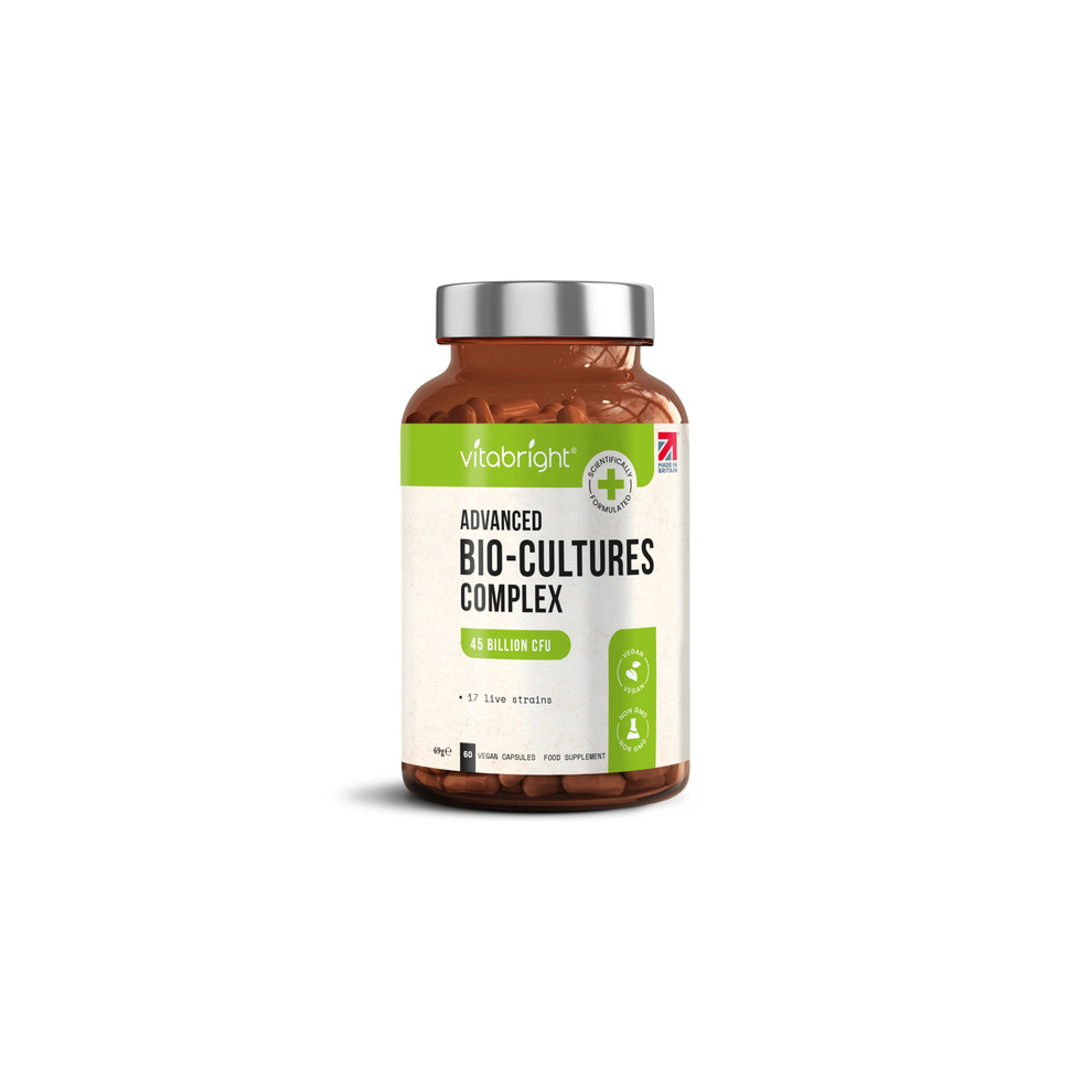 Bio Culture Probiotics Complex Capsules for Gut Health - 45 Billion CFU 17 Live - Image 2