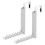 Ράφι απλώματος τοποθετημένο στην πόρτα, εξοπλισμένο με 6 γάντζους, κατάλληλ 1