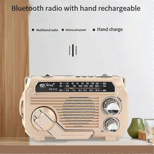 Ηλιακό ραδιόφωνο έκτακτης ανάγκης με AM/FM/SW, φακό, φορτιστή USB και φορητό για 1