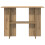 VidaXL vidaXL Console Table Artisan Oak 100 x 30 x 75 cm Engineered Wood 3