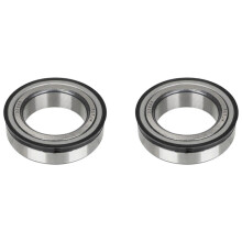 2X Compatible with Kukirin G4 Scooter Lower Tapered Bearing Steering for BALL Bearing 32906 with Black Seal Ring