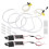 4x Ccfl Angel Eye Led Ring Light White Non-Projector for E46 3 Series 1