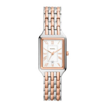 Fossil ES5222 Raquel Three Hand White Dial Two Tone Ladies Watch