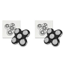 2X Rakhyvelhuvuden Passar till Remington Balder Pro Head Shaver XR7000, XR1500, XR1501 Rakhyvel för skalliga män