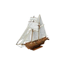 1:100 Halcon Trä Segelbåt Modell DIY Byggsats Skepp Monteringsdekoration Gåva
