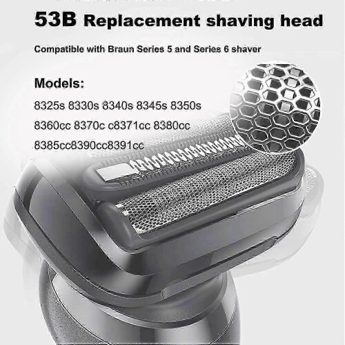 53B Series 5 Replacement Shaver Head Compatible With Braun S5 Replacement 1