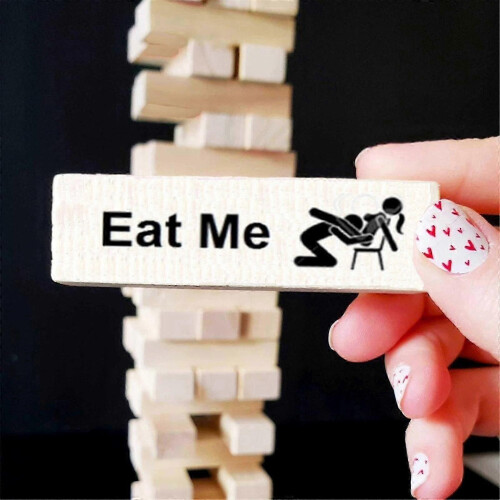 48 Wooden Stacked Tower Games 2