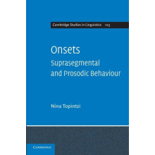 Onsets Suprasegmental and Prosodic Behaviour by Nina Topintzi Paperbac