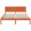 VidaXL vidaXL Bed Frame Brown 140 x 200 cm Solid Pine wood 2